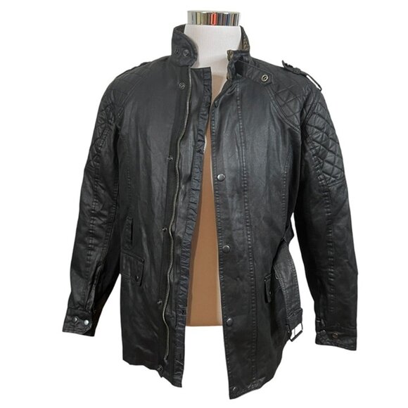 Oxford Legend Wax Cotton Motorcycle Protection Jacket Sz S Small Padded Biker - Picture 4 of 13